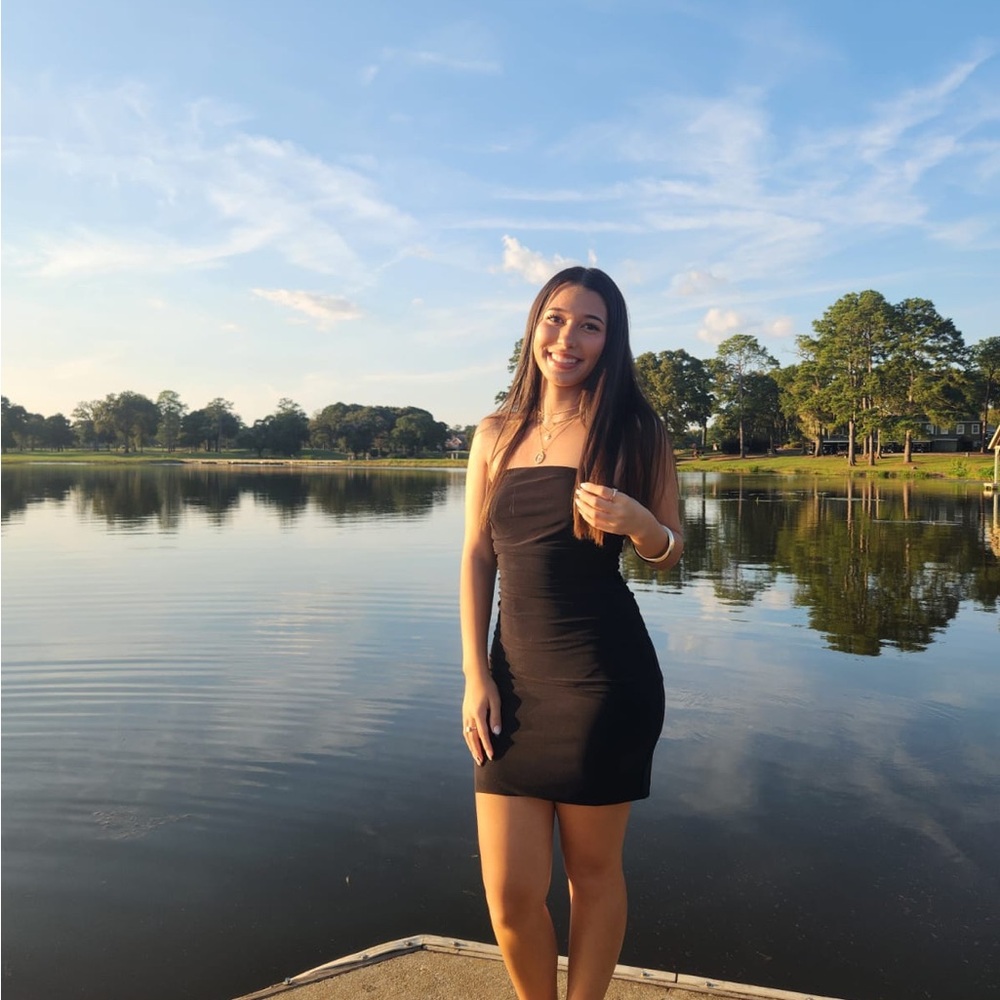 Elegant Black Strapless Dress